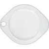 Тарелка 27,5*22,5 см овальная фуршетная с выемкой белая фарфор P.L. Proff Cuisine [6]