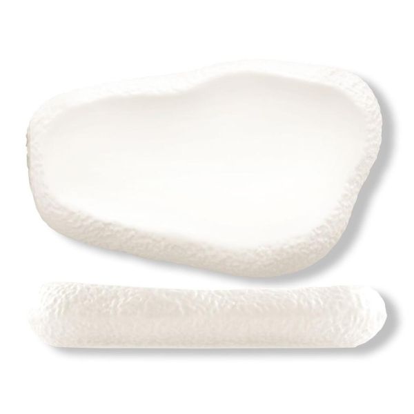 Блюдо для подачи 25,5*15 см h4,5 см Organic белое фарфор P.L. Proff Cuisine [2]