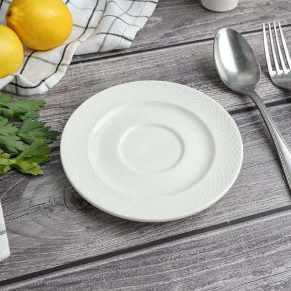 Блюдце d 15,5 см h1,8 см чайное для чашки арт. 81221512, 81221513 Impress Noble [6]