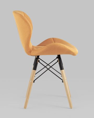 Стул Бон рогожка оранжевый