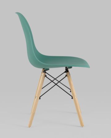Стул Eames Style DSW серо-зеленый