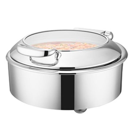 Мармит электрический 7 л круглый с откидной крышкой и окном Vienna SUNNEX