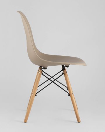 Стул Eames DSW бежевый