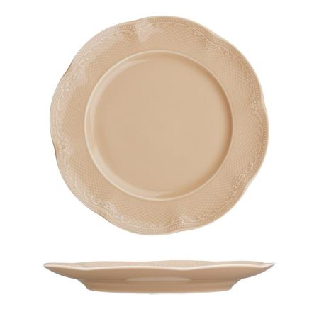 Тарелка d 27 см h3,2 см Aristocrat Peach Tea Noble [6]