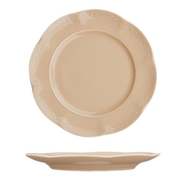 Тарелка d 27 см h3,2 см Aristocrat Peach Tea Noble [6]