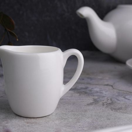 Молочник 50 мл "Кажуб" белый фарфор P.L. Proff Cuisine [20]