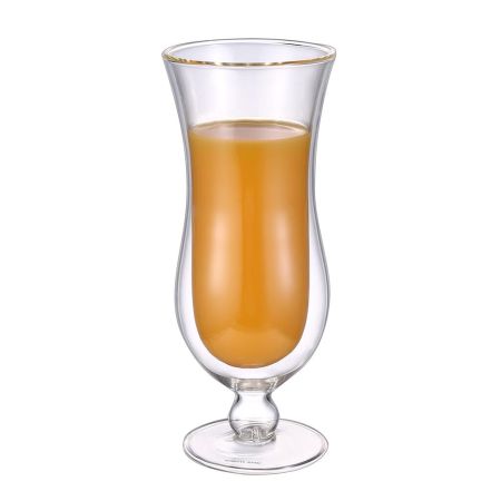 Бокал для коктейля 320 мл Харикейн набор 2 шт. d 8,5 см h21 см термостекло P.L. Proff Cuisine [1]