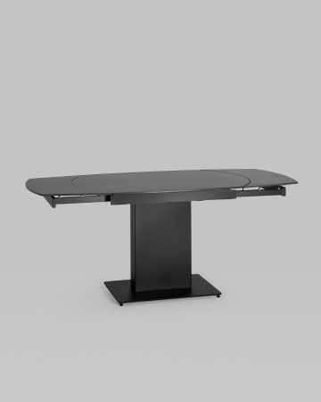 Стол обеденный Хлоя раскладной 120-180*90 керамика темная