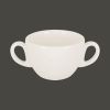 Бульонница с двумя ручками RAK Porcelain Barista 280 мл, h 6,3 см