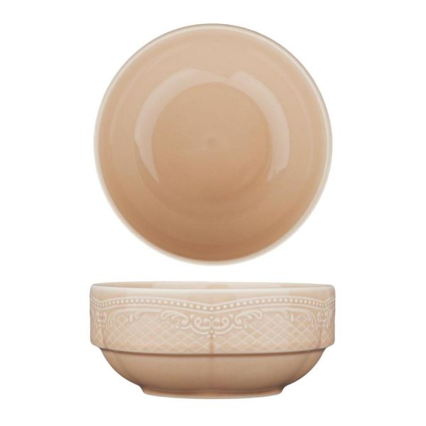 Салатник 800 мл d 14,6 см h7 см Aristocrat Peach Tea Stackable Noble [6]