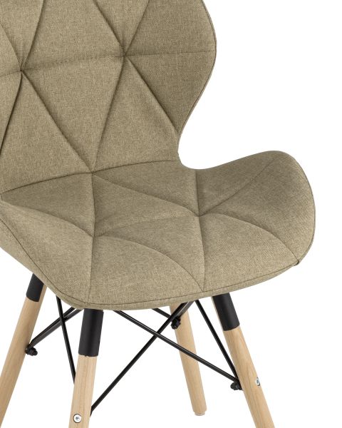 Стул Бон рогожка бежевый