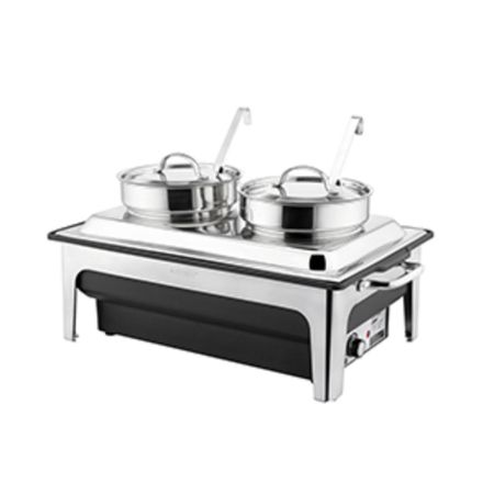 Мармит суповой 4 л 2 емкости, электрический 220V 760W, 64,5*35*31 см EcoCater SUNNEX