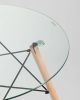Стол Eames DSW D80 стеклянный