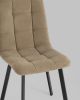 Стул Oliver Square велюр капучино