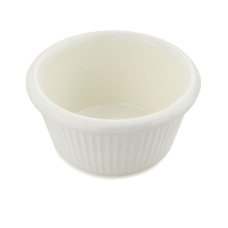 Соусник  80 мл d 7,9 см h4 см круглый пластик белый P.L. Proff Cuisine