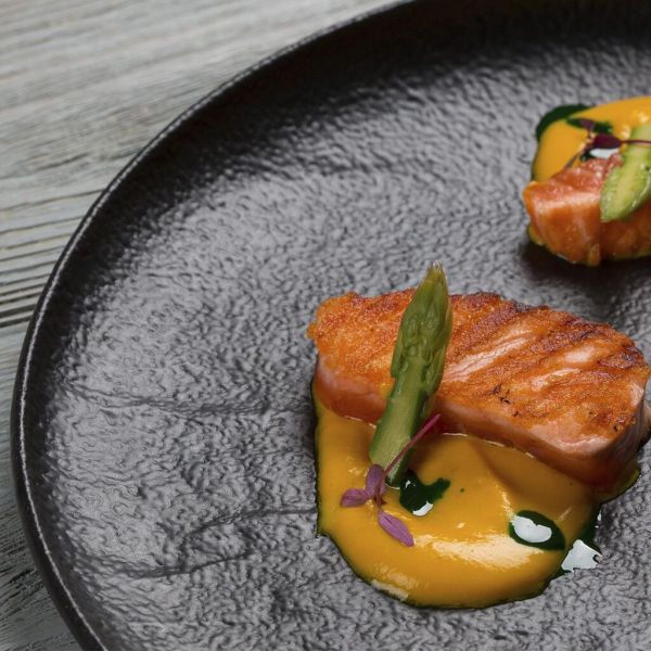 Тарелка с бортом d 27 см h3 см Black Raw Stellar P.L. Proff Cuisine [3]