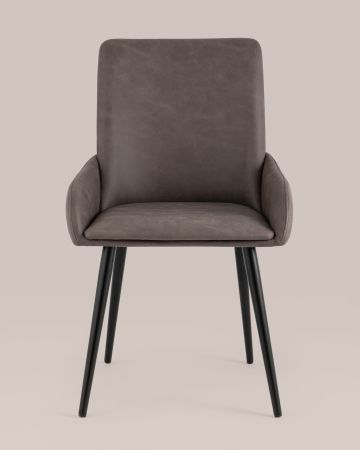 Стул Мюнхен искусственная замша коричневый