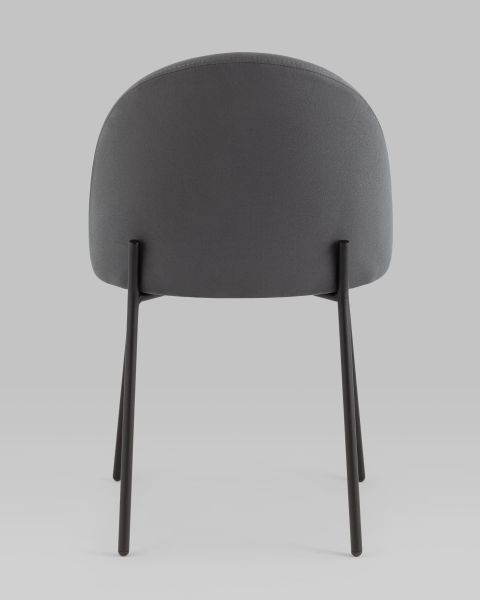 Стул Коди велюр тёмно-серый