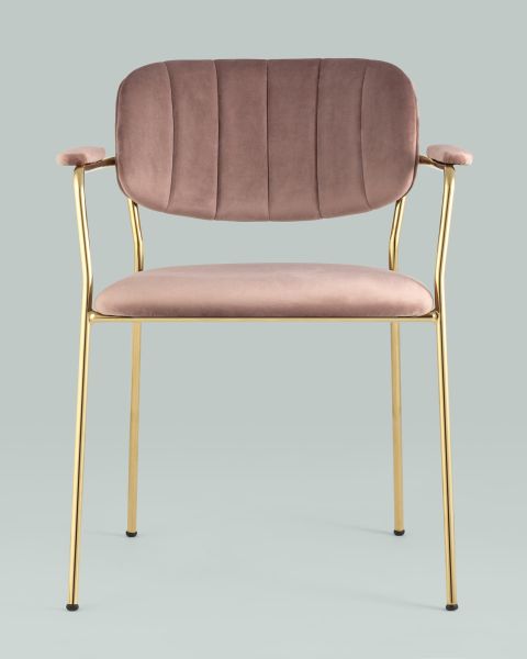 Стул Кэрол пыльно-розовый
