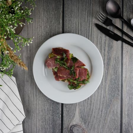 Тарелка d 21,2 см h2 см белая фарфор Glory Eco P.L. Proff Cuisine [6]