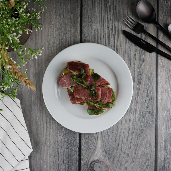 Тарелка d 21,2 см h2 см белая фарфор Glory Eco P.L. Proff Cuisine [6]