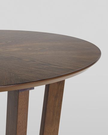 Стол обеденный KAY 110*110 орех