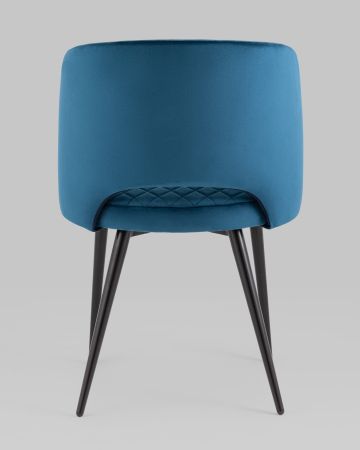 Стул-кресло Дарелл велюр синий