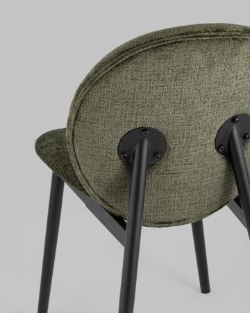Стул Эллиот ткань альпака зеленый 2 шт.