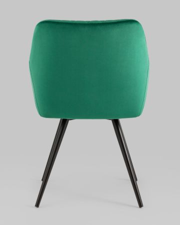 Стул вращающийся Дастин велюр зеленый