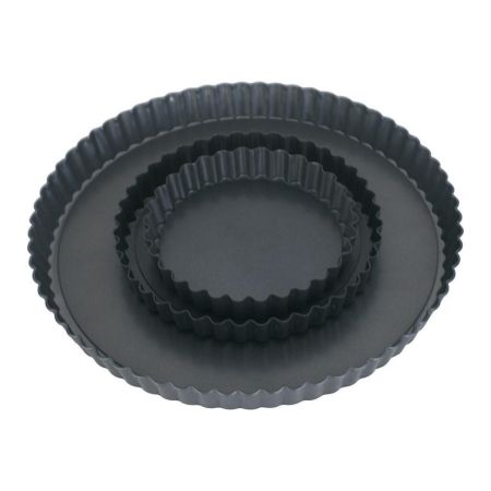 Форма для выпечки "Тарталетка" рифленый край, съемное дно, d 26 см, h 3 см, P.L. Proff Cuisine