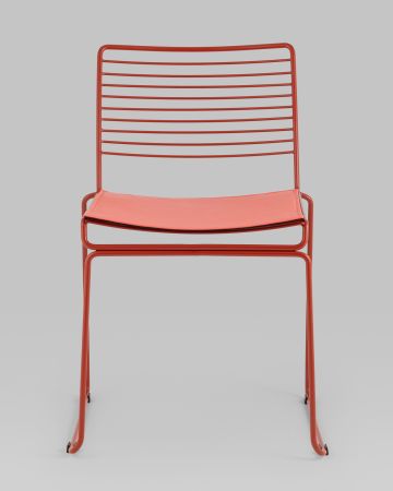 Стул обеденный Danny бордовый с подушкой