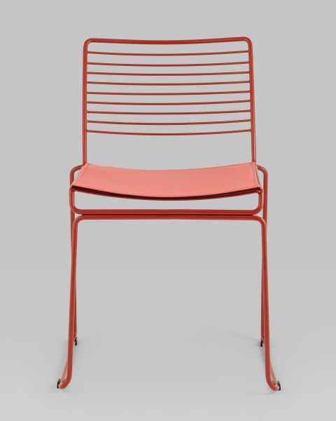 Стул обеденный Danny бордовый с подушкой