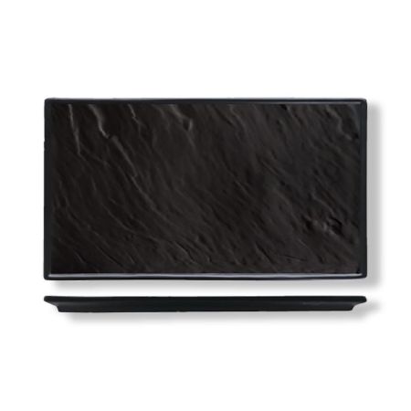 Блюдо прямоугольное 35*20 см Organic Black фарфор P.L. Proff Cuisine [3]
