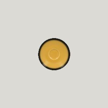 Блюдце RAK Porcelain LEA Yellow 13 см, для чашки 81223413 (желтый цвет)