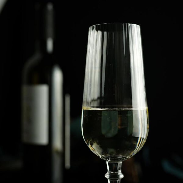 Бокал-флюте для шампанского 290 мл "Optical-2" d 5 см h23 см P.L. - BarWare [6]