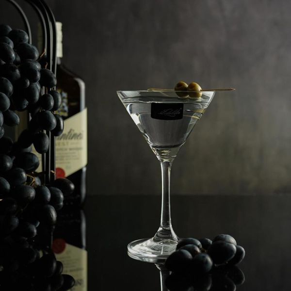 Рюмка коктейльная 135 мл Мартини хр. стекло Bistro "Edelita" d 9,5 см h15 см P.L. - BarWare [6]