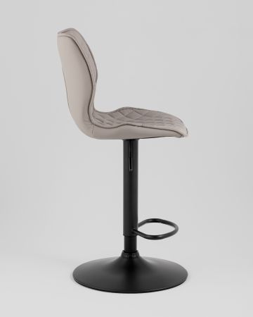 Стул барный Dome экокожа серый