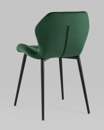 Стул Эдвин велюр зелёный