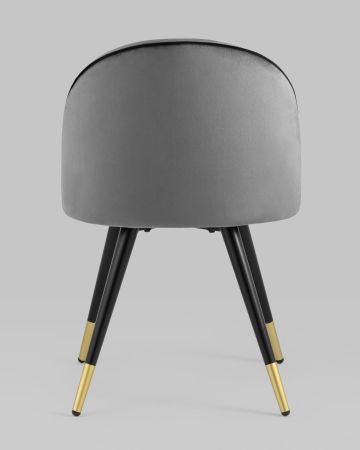 Стул Gabi LUX велюр серый