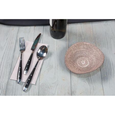 Салатник 300 мл 16*14 см h5,2 см Brown Untouched Taiga P.L. Proff Cuisine [6]