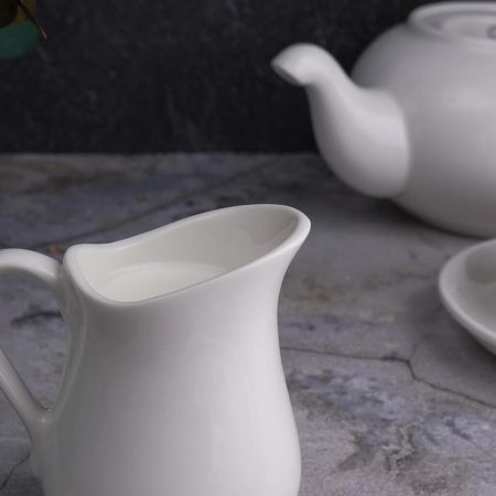 Молочник 120 мл белый фарфор P.L. Proff Cuisine [10]