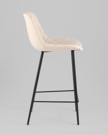 Стул барный Arch экокожа светло-серый