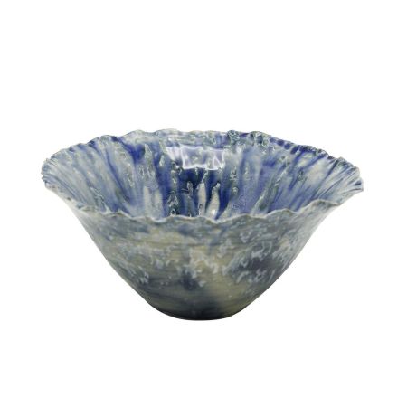 Салатник 925 мл d 19,5/6 см h9 см Dark Purple Northern Blue Flower Frutti di Mare P.L. [1]