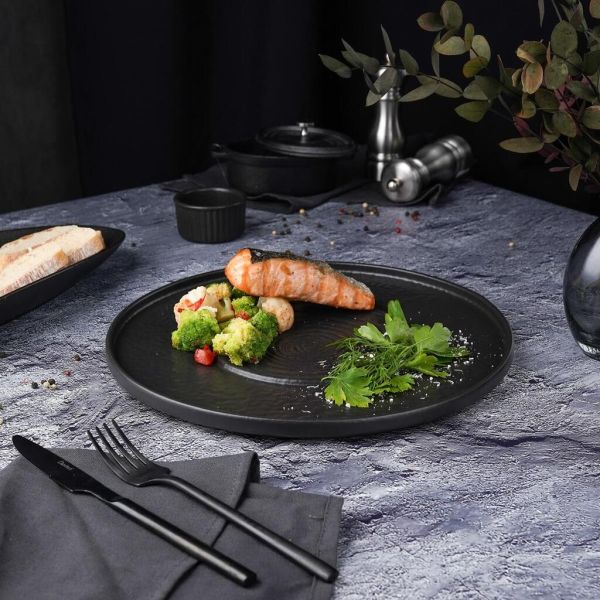 Блюдо круглое d 30 см h2 см Black Raw Stellar P.L. Proff Cuisine [1]
