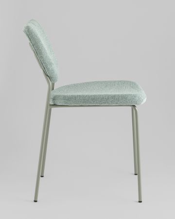 Стул обеденный Gigi шенилл зеленый