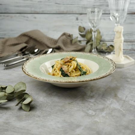 Тарелка глубокая 400 мл d 25 см для пасты, для супа Rome By Bone Innovation [6]