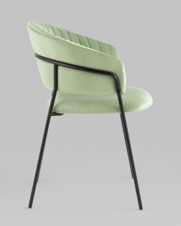 Стул Бруно велюр фисташковый