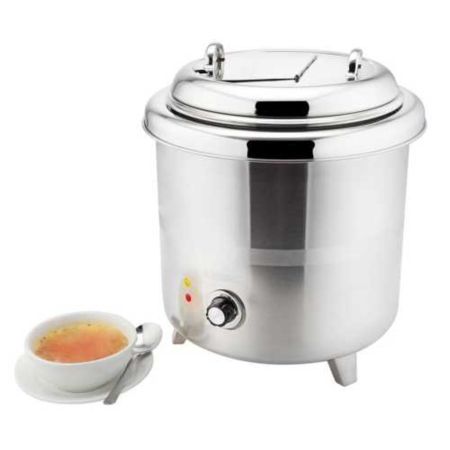 Мармит суповой 10 л электрический 220V 380W нерж. 36*,5*36,5*43 см Steel SUNNEX