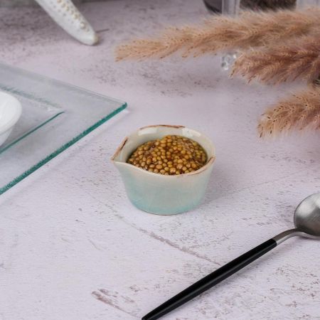 Соусник молочник 25 мл d 5/3,8 см h2,8 см Sea Blue Frutti di Mare P.L. [1]