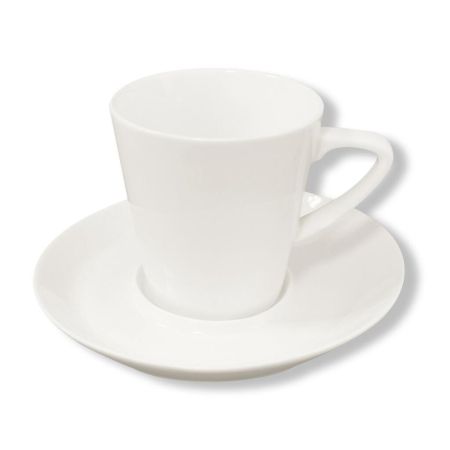 Кофейная пара 90 мл белая фарфор Le Cafe-Art collection P.L. Proff Cuisine [1]